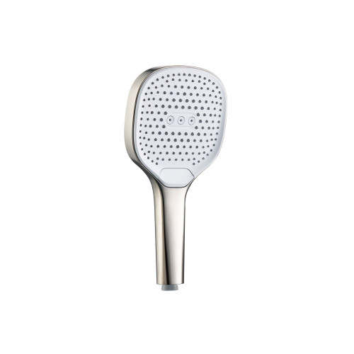 Flusso 3-Function ABS Hand Held Shower Head - 120mm - Brushed Nickel - HS6250BN
