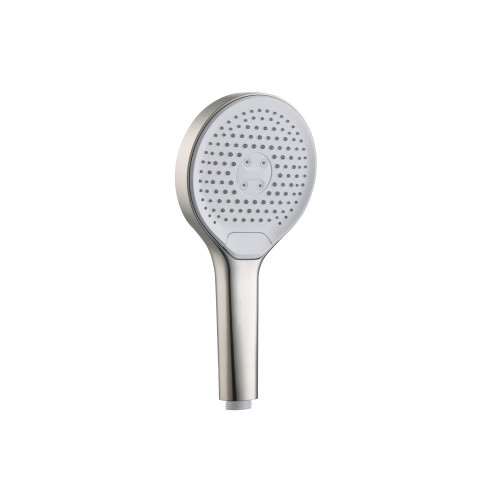 Isenberg  HS6260PN 3-Function ABS Hand Held Shower Head - 125mm - Polished Nickel