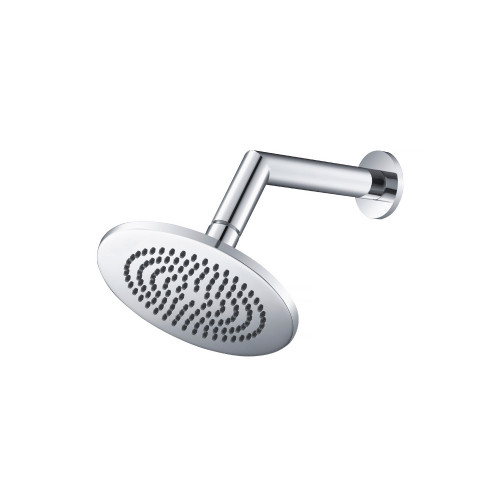 Flusso RHW.6RCP 6" Rain Head with 7" Arm - Chrome