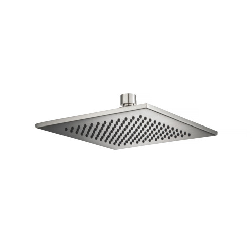 Flusso 8" Solid Brass Showerhead / Rainhead - Square - Brushed Nickel - HS1001ABN