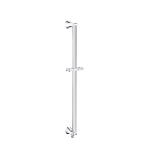 Flusso 230.601005ACP Shower Slide Bar With Integrated Wall Elbow - Chrome Flusso 230.601005ACP Shower Slide Bar With Integrated Wall Elbow - Chrome