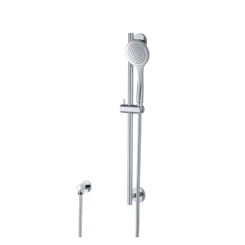 Flusso SHS.1010BN Hand Shower Faucet Set with Slide Bar and Elbow - Brushed Nickel Flusso SHS.1010BN Hand Shower Faucet Set with Slide Bar and Elbow - Brushed Nickel