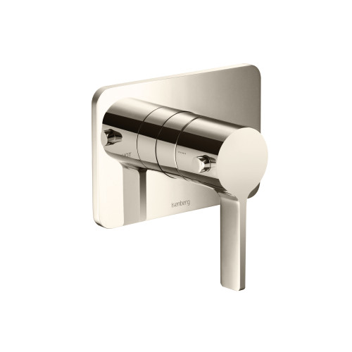 Flusso 260.4201PN 3/4" Thermostatic Valve With Trim - Polished Nickel