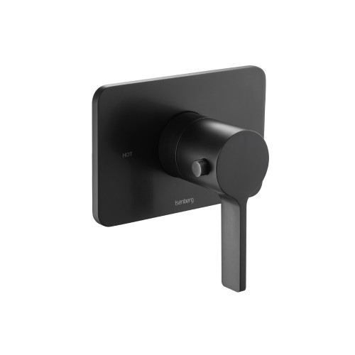 Flusso 3/4" Thermostatic Valve With Trim - Matte Black - 260.4201MB