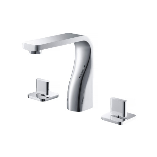 Isenberg  260.2000CP Three Hole 8" Widespread Two Handle Bathroom Faucet - Chrome