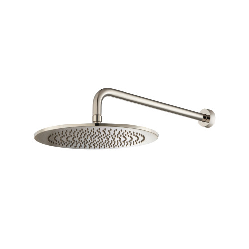 Flusso RHW.12RPN 12" Rain Head with 16" Arm - Polished Nickel