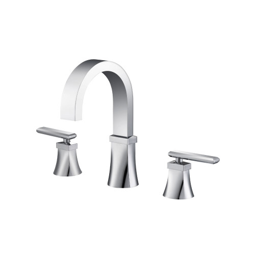 Isenberg  230.2000CP Three Hole 8" Widespread Two Handle Bathroom Faucet - Chrome