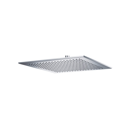 Flusso 16" Solid Brass Rain Shower Head - Chrome - HSB.16SCP