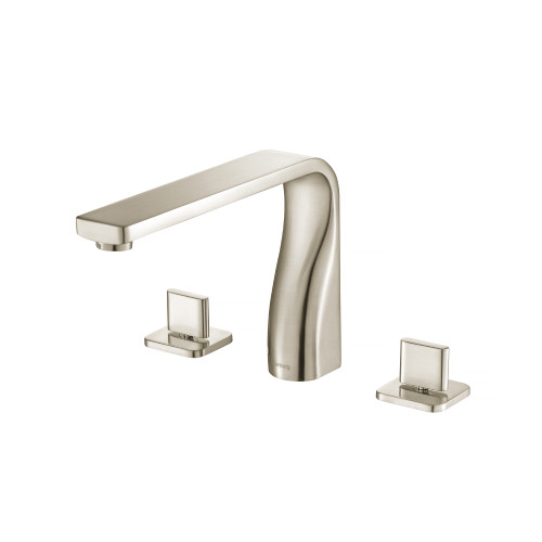 Isenberg  260.2410BN 3 Hole Deck Mount Roman Tub Faucet - Brushed Nickel