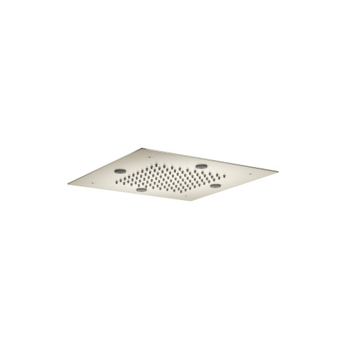 Flusso MSS.12SBN 12" Stainless Steel Flush Mount Rainhead With Mist Flow - Brushed Nickel