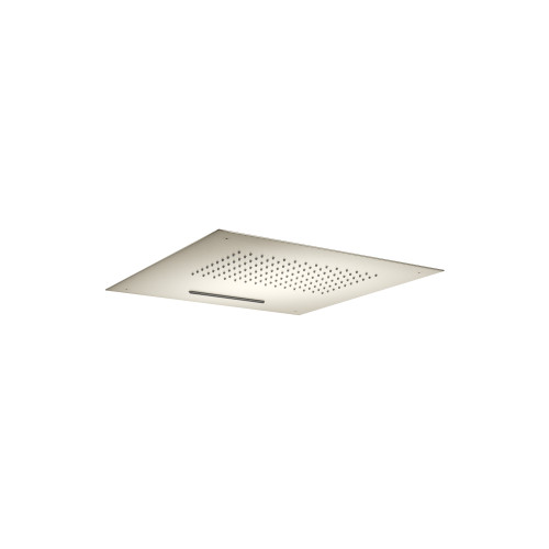 Isenberg  CSS.15SBN 15" Stainless Steel Flush Mount Rainhead With Cascade Watefall - Brushed Nickel