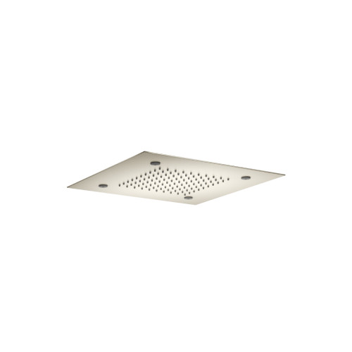 Flusso 15" Stainless Steel Flush Mount Rainhead With Mist Flow - Brushed Nickel - MSS.15SBN