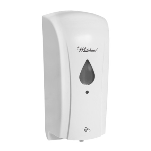 Whitehaus  WHSD110 Soaphaus Hands-Free Multi-Function Soap Dispenser with Sensor Technology - White Whitehaus  WHSD110 Soaphaus Hands-Free Multi-Function Soap Dispenser with Sensor Technology - White