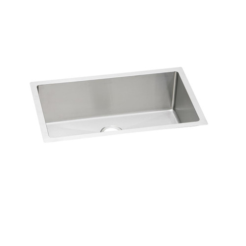 Elkay Crosstown 16 Gauge Stainless Steel, 30-1/2" x 18-1/2" x 10" Single Bowl Undermount Sink - EFRU281610T
