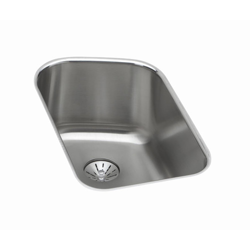 ELKAY  ELUH11189PD Lustertone Classic Stainless Steel 13-1/2" x 20-7/16" x 9", Single Bowl Undermount Sink with Perfect Drain