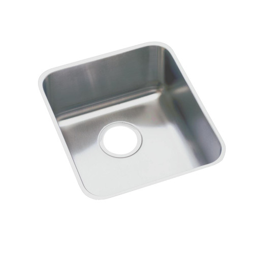 Elkay Lustertone Classic Stainless Steel, 18-1/2" x 18-1/2" x 4-3/8", Single Bowl Undermount ADA Sink - ELUHAD161645