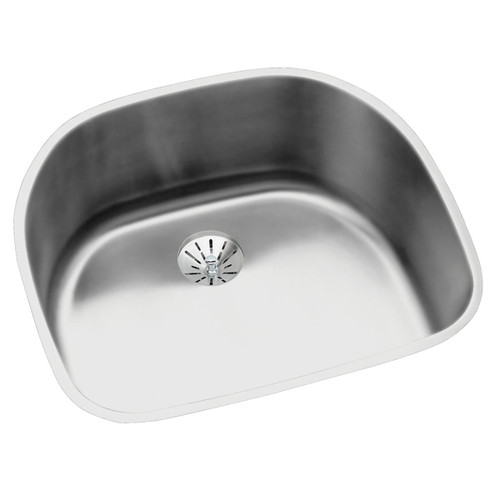 ELKAY  ELUH211810PD Lustertone Classic Stainless Steel 23-5/8" x 21-1/4" x 10", Single Bowl Undermount Sink with Perfect Drain