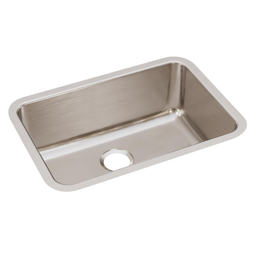 ELKAY  ELUH241610 Lustertone Classic Stainless Steel 26-1/2" x 18-1/2" x 10", Single Bowl Undermount Sink