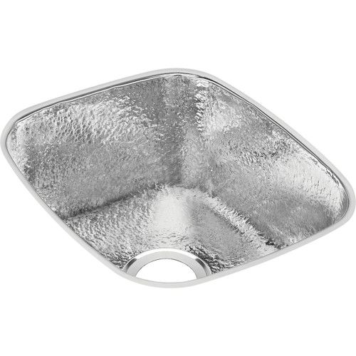 Elkay Stainless Steel 16" x 18" x 7-1/2", Single Bowl Undermount Bar Sink - SCUH1416SH