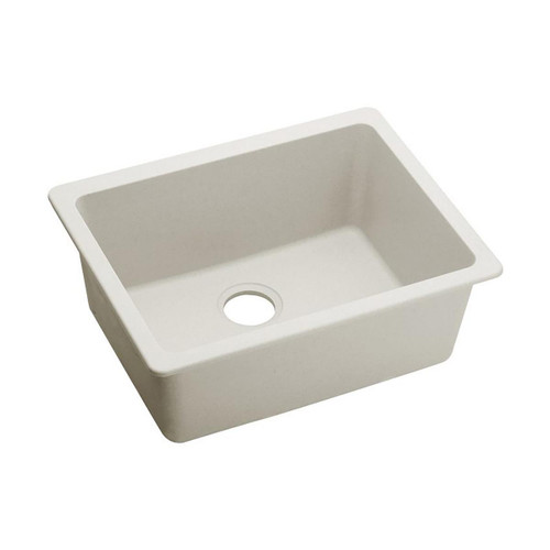 Elkay Quartz Luxe 24-5/8" x 18-1/2" x 9-1/2", Single Bowl Undermount Sink, Ricotta - ELXU2522RT0