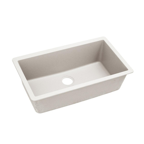 Elkay Quartz Luxe 33" x 18-7/16" x 9-7/16", Single Bowl Undermount Sink, Ricotta - ELXRU13322RT0