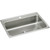 Elkay Lustertone Classic Stainless Steel 31" x 22" x 7-5/8", 1-Hole Single Bowl Drop-in Sink with Perfect Drain - LR3122PD1