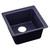 Elkay Quartz Luxe 15-3/4" x 15-3/4" x 7-11/16", Single Bowl Undermount or Drop-in Bar Sink, Jubilee - ELX1616JB0