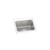Elkay Lustertone Classic Stainless Steel 25" x 22" x 10-3/8", Single Bowl Drop-in Sink with Perfect Drain - DLR252210PD0