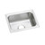 Elkay Lustertone Classic Stainless Steel 25" x 19-1/2" x 12-1/8", Single Bowl Drop-in Sink - DLFR251912