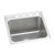 ELKAY  DLR2222124 Lustertone Classic Stainless Steel 22" x 22" x 12-1/8", 4-Hole Single Bowl Drop-in Sink