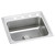 ELKAY DLR221910PD4 Lustertone Classic Stainless Steel 22" x 19-1/2" x 10-1/8", 4-Hole Single Bowl Drop-in Sink with Perfect Drain