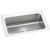 Elkay Lustertone Classic Stainless Steel 33" x 22" x 10", 2-Hole Single Bowl Drop-in Sink with Perfect Drain - DLRS332210PD2