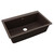 ELKAY  ELGR13322MC0 Quartz Classic 33" x 20-7/8" x 9-7/16", Single Bowl Drop-in Sink, Mocha