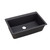 Elkay Quartz Luxe 33" x 20-7/8" x 9-7/16", Single Bowl Drop-in Sink, Caviar - ELXR13322CA0
