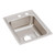 Elkay Lustertone Classic Stainless Steel 17" x 22" x 7-5/8", MR2-Hole Single Bowl Drop-in Sink - LR1722MR2