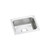 Elkay Lustertone Classic Stainless Steel 19" x 15" x 7-5/8", Single Bowl Drop-in Sink - LFR1915