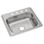 ELKAY DSE125224 Dayton Stainless Steel 25" x 22" x 8-1/16", 4-Hole Single Bowl Drop-in Sink