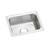 Elkay Lustertone Classic Stainless Steel 25" x 19-1/2" x 7-5/8", Single Bowl Drop-in Sink - LFR2519