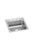 Elkay Lustertone Classic Stainless Steel 19-1/2" x 22" x 6", 3-Hole Single Bowl Drop-in ADA Sink - LRAD2022603