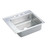 Elkay Lustertone Classic Stainless Steel 25" x 22" x 5-1/2", Single Bowl Drop-in Classroom ADA Sink - DRKADQ2522552LM