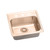 ELKAY  LRAD191865MR2-CU CuVerro Antimicrobial Copper 19" x 18" x 6-1/2", MR2-Hole Single Bowl Drop-in ADA Sink