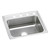 Elkay Lustertone Classic Stainless Steel 25" x 21-1/4" x 4", Single Bowl Drop-in ADA Sink with Quick-clip - LRADQ2521401