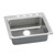 Elkay Lustertone Classic Stainless Steel 25" x 22" x 5", Single Bowl Drop-in ADA Sink - LRADQ2522504