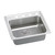 Elkay Lustertone Classic Stainless Steel 25" x 21-1/4" x 6-1/2", Single Bowl Drop-in ADA Sink with Perfect Drain - LRADQ252165PD2