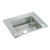 Elkay Lustertone Classic Stainless Steel 28" x 22" x 7-5/8", Single Bowl Drop-in Classroom Sink - DRKR2822L
