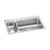 Elkay Lustertone Classic Stainless Steel 33" x 22" x 7-7/8", MR2-Hole 30/70 Double Bowl Drop-in Sink - LMR3322MR2