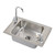 ELKAY CDKAD251765C Celebrity Stainless Steel 25" x 17" x 6-1/2", 2-Hole Single Bowl Drop-in Classroom ADA Sink and Faucet Kit