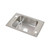ELKAY  DRKR31192FRM Lustertone Classic Stainless Steel 31" x 19-1/2" x 7-5/8", 2FRM-Hole Single Bowl Drop-in Classroom Sink