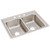Elkay Lustertone Classic Stainless Steel 29" x 22" x 7-5/8", 3-Hole Equal Double Bowl Drop-in Sink - LR29223