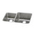 ELKAY  ELUH3121L Lustertone Classic Stainless Steel 30-3/4" x 21" x 9-7/8", Offset 40/60 Double Bowl Undermount Sink